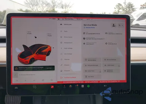 2021 Tesla Model 3 Long Range Dual Motor All-Wheel Drive из США, поврежденный, VIN 5YJ3E1EB3MF079735
